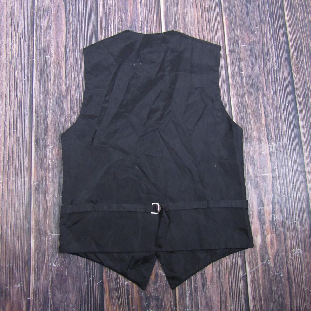 Suit Vest Vesuvio Napoli Mens Small Blue Belted Tuxedo Waistcoat Wedding - Picture 5 of 7